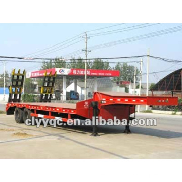 New 35ton low gravity flat semi vehicle trailers